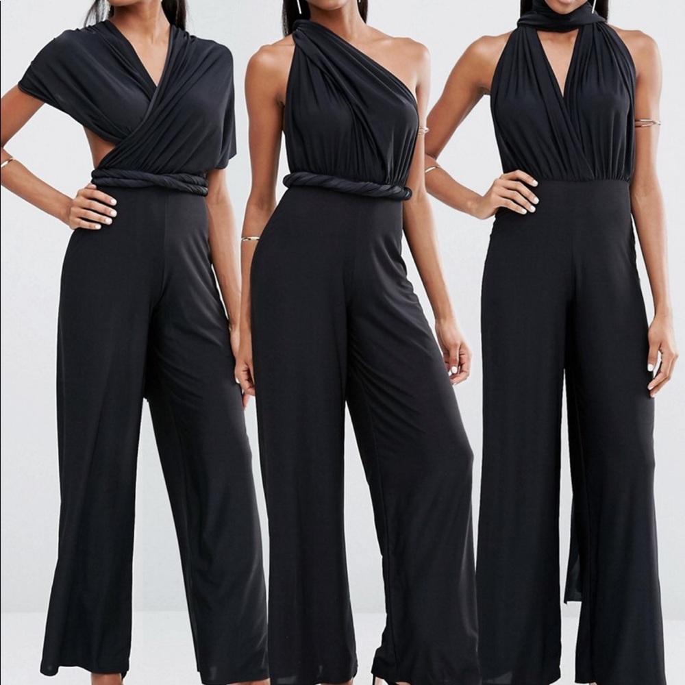 Missguided multi-way jumpsuit, NEW